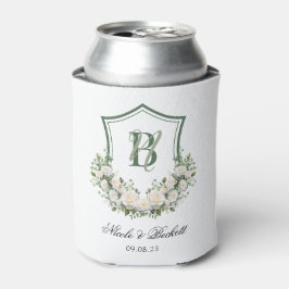 Wappen der weißen Blume Hochzeit Cooler Dosenkühler