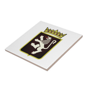 Wappen des Aostatals (Italien) Fliese