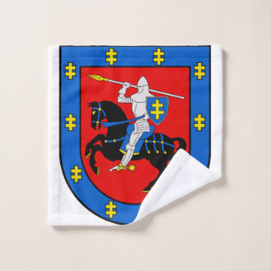 Wappen des Bezirks Vilnius Waschlappen