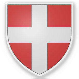 Wappen des Departements Savoie, Frankreich Aufkleber