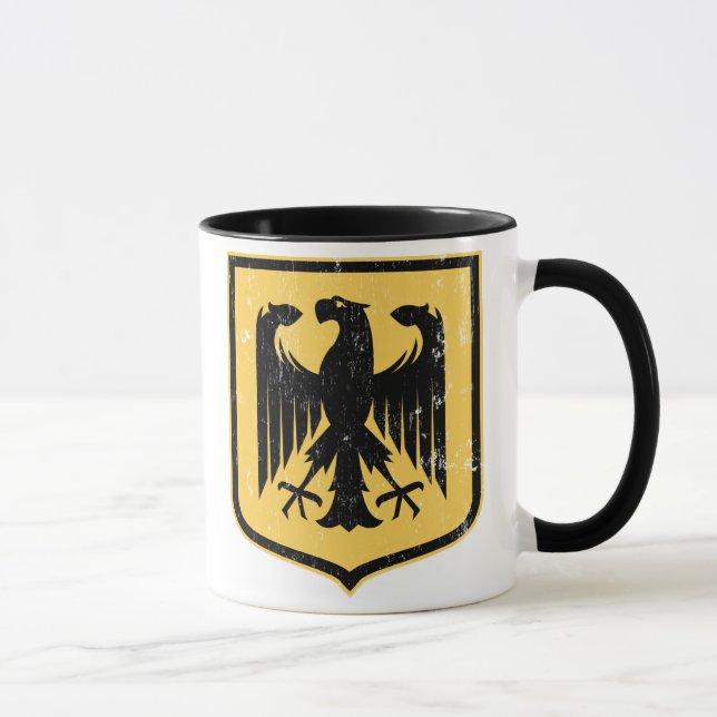 Wappen des Deutschen Eagle - Deutschland Tasse (Rechts)