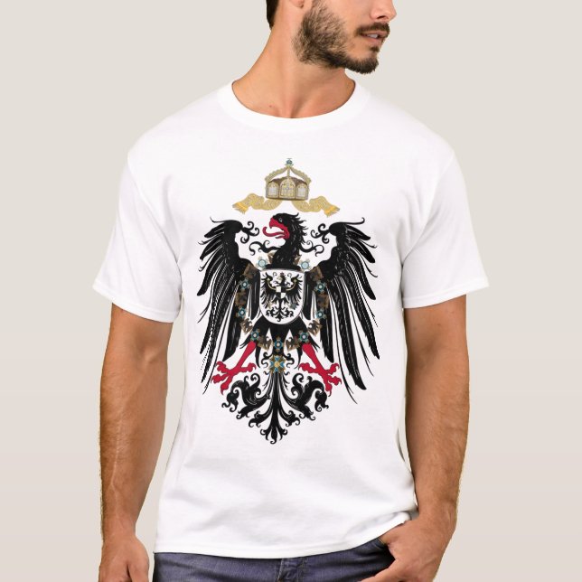 Wappen des Deutschen Reiches (1889-1918) T-Shirt (Vorderseite)