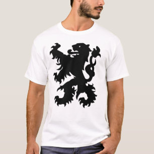 Wappen des flämischen Löwen T-Shirt