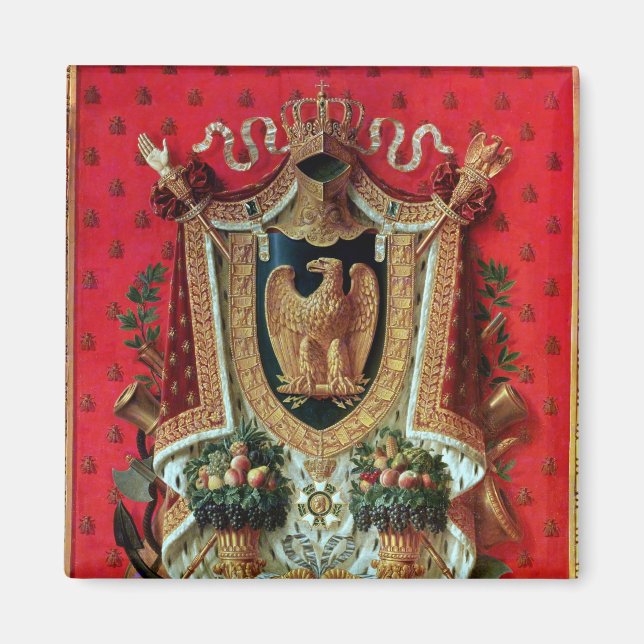 Wappen des französischen Reiches Magnet (Vorne)