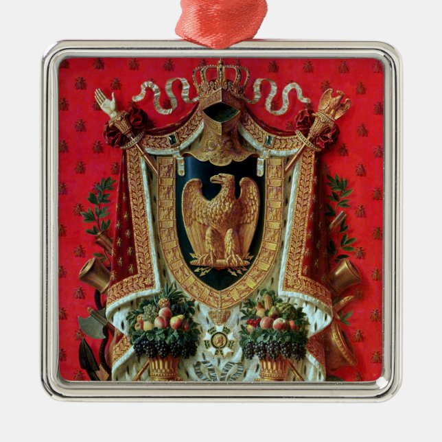 Wappen des französischen Reiches Ornament Aus Metall (Vorne)