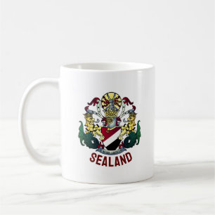 Wappen des Fürstentums Seeland Kaffeetasse