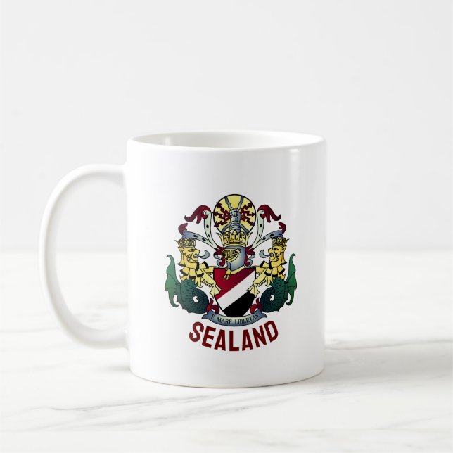 Wappen des Fürstentums Seeland Kaffeetasse (Links)