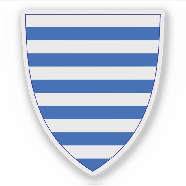 Wappen des isländischen Commonwealth Aufkleber (Vorderseite)