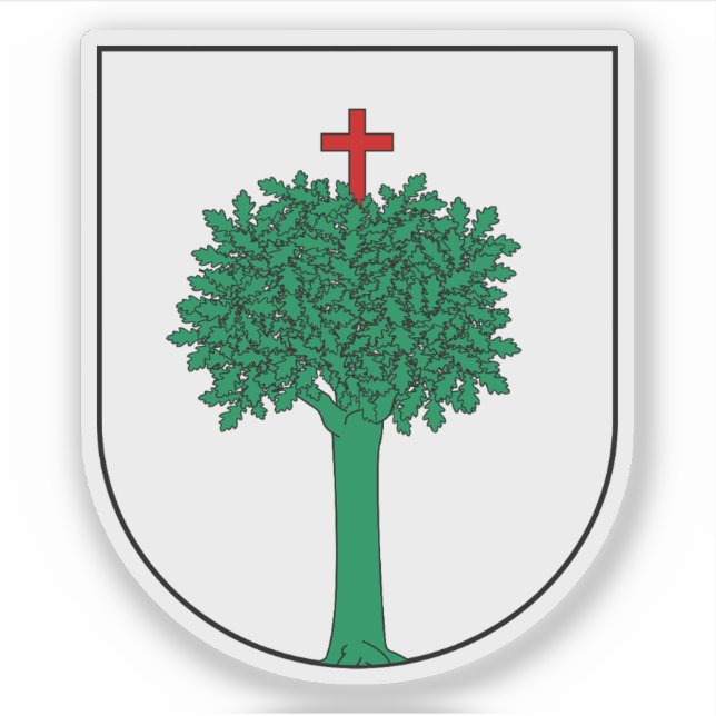 Wappen des kolonialen Brasilien (1500-1815) Aufkleber (Vorderseite)