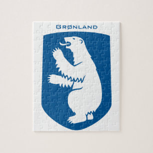 Wappen des Königreichs Dänemark für Grönland in al