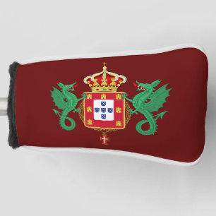 Wappen des Königreichs Portugal 1640-1910 Golf Headcover