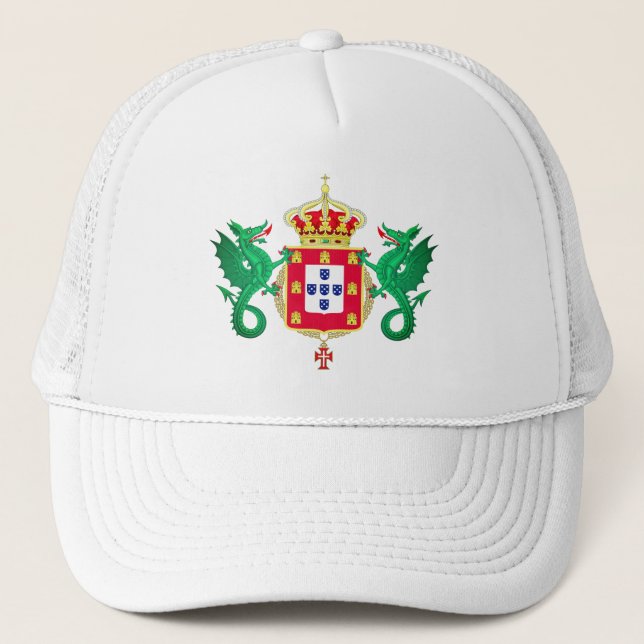 Wappen des Königreichs Portugal 1640-1910 Truckerkappe (Vorderseite)