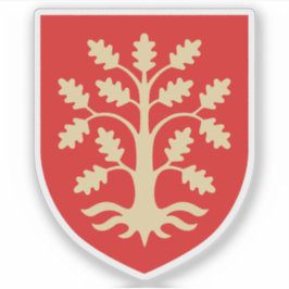 Wappen des Landkreises Agder, Norwegen Aufkleber