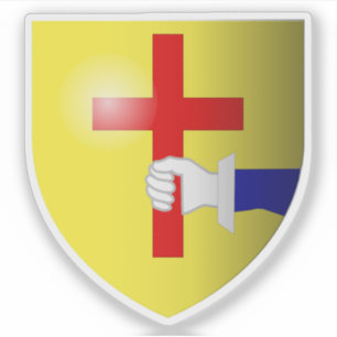 Wappen des Landkreises Donegal Aufkleber