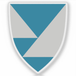 Wappen des Landkreises Vestland, Norwegen Aufkleber