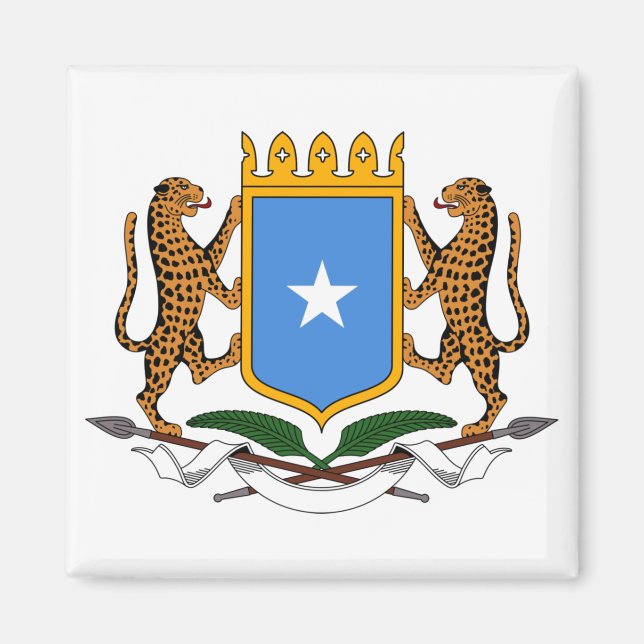 Wappen des Magnet von Somalia (Vorne)