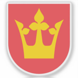 Wappen des Vestfold-Landkreises, Norwegen Aufkleber