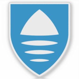 Wappen des Viken-Landkreises, Norwegen Aufkleber