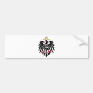 Wappen Deutsches Reich 1889 Reichsadler Autoaufkleber