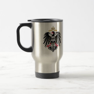 Wappen Deutsches Reich 1889 Reichsadler Reisebecher