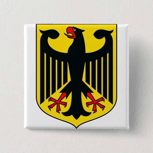 Wappen Deutschlands Button (Vorderseite)