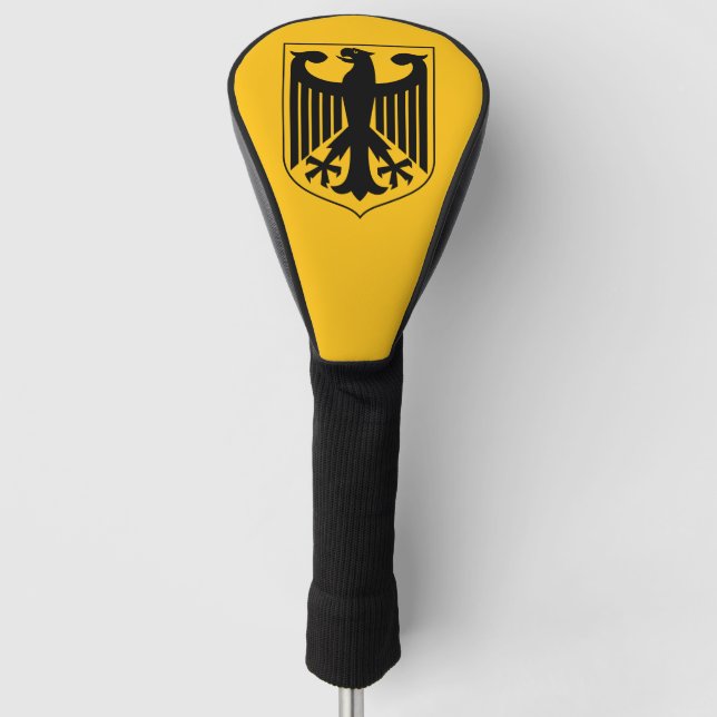 Wappen Deutschlands Golf Headcover (Vorderseite)