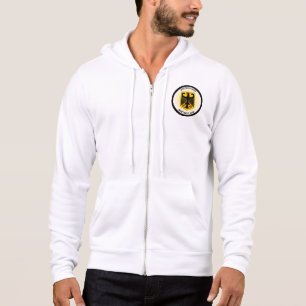 Wappen Deutschlands in Kreisform Hoodie