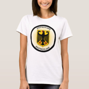 Wappen Deutschlands in Kreisform T-Shirt