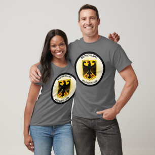 Wappen Deutschlands in Kreisform T-Shirt