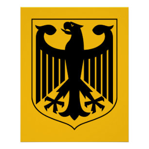 Wappen Deutschlands Poster