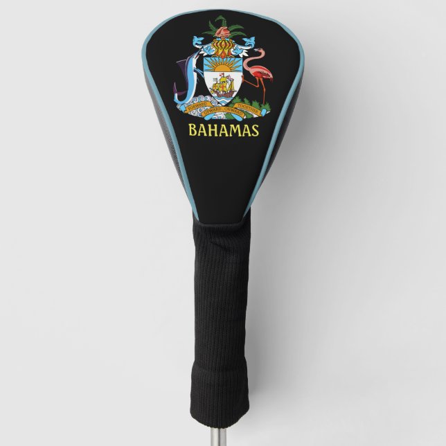 Wappen - die Bahamas Golf Headcover (Vorderseite)