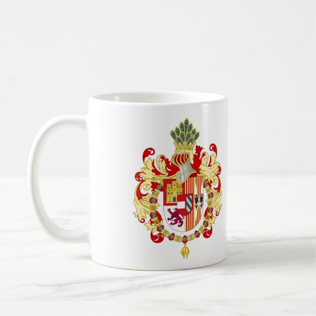 Wappen Don John von Österreich Kaffeetasse (Links)
