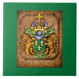 Wappen Dutch van Westervelt Family c 1600 Fliese