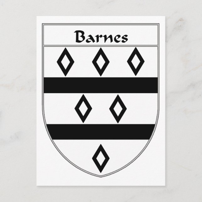 Wappen/Familienwappen Postkarte (Vorderseite)