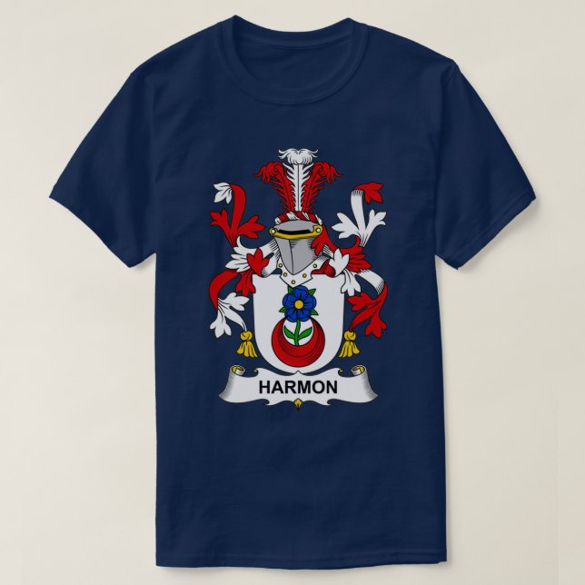 Wappen-Familienwappen T-Shirt (Design vorne)