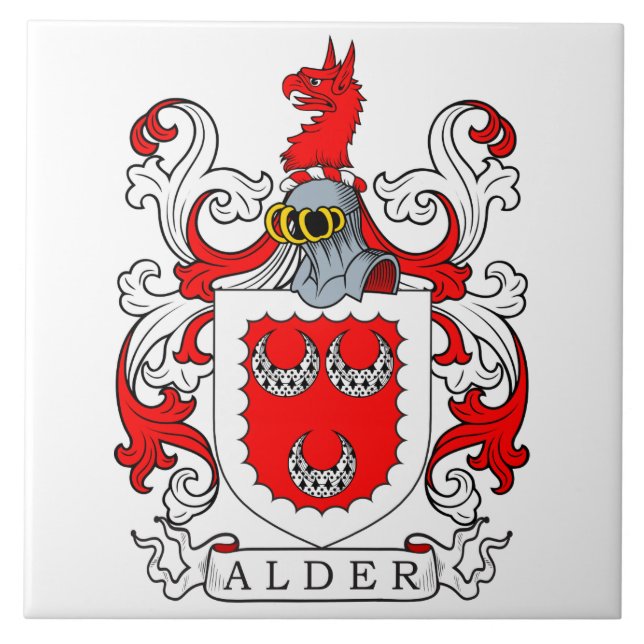 Wappen Fliese (Vorderseite)