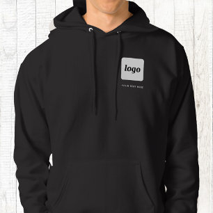Wappen für einfache Logos und Textwerbung Hoodie