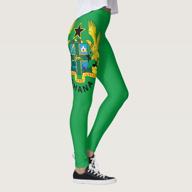 Wappen Ghanas Leggings (Rechts)