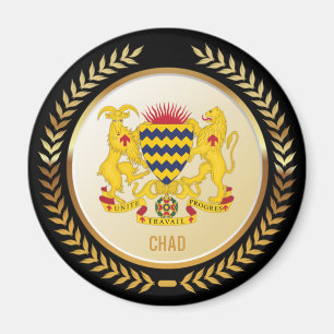 Wappen im Tschad Magnet