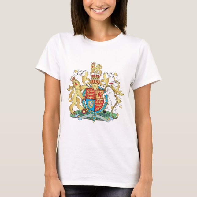 Wappen im Vereinigten Königreich T-Shirt (Vorderseite)