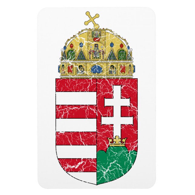 Wappen in Hongkong Magnet (Vertikal)