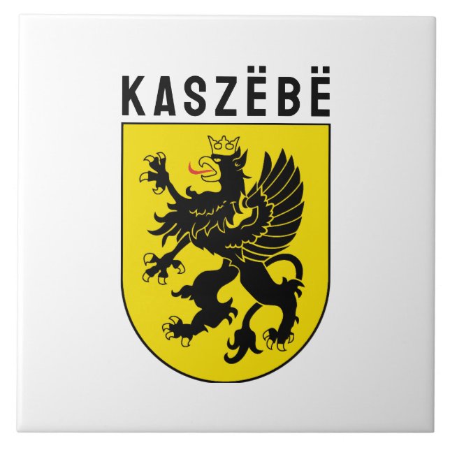 Wappen in Kaschubien Fliese (Vorderseite)