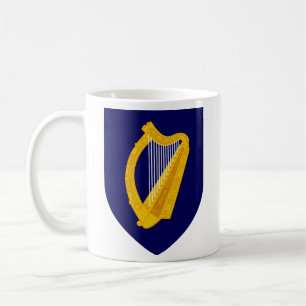 Wappen Irlands Kaffeetasse