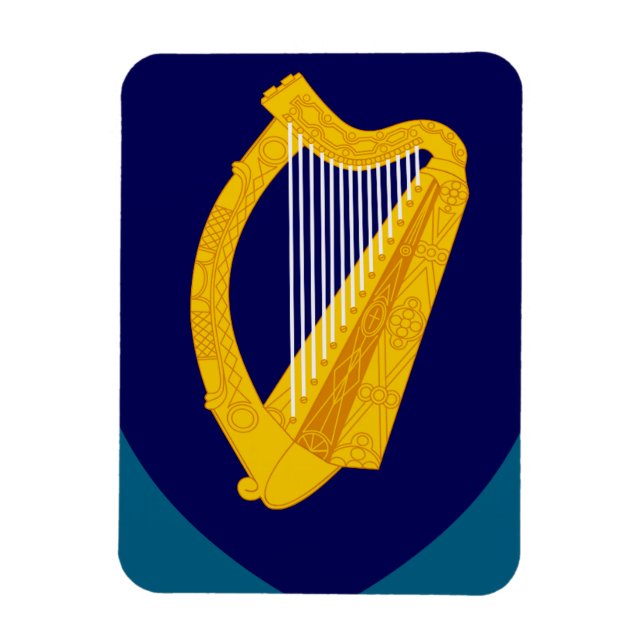 Wappen Irlands Magnet (Vertikal)