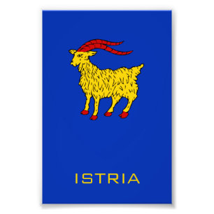 Wappen Istriens Adriatisches Erbe Fotodruck