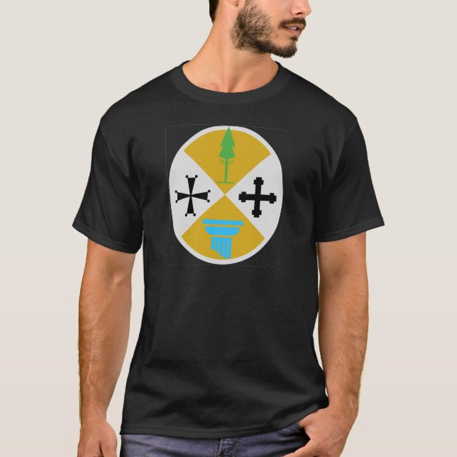 Wappen Kalabriens (Italien) T-Shirt (Vorderseite)