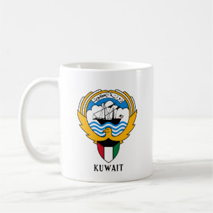 Wappen Kuwaits Kaffeetasse