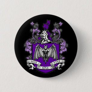 Wappen Lila - Schaltfläche Button