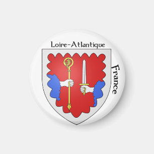 Wappen Magnet der Loires, Frankreich