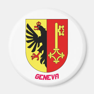 Wappen-Magnet Genfs die Schweiz Magnet